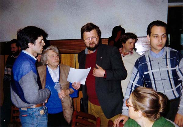 На конференции в Симбирске, октябрь 1993 г.